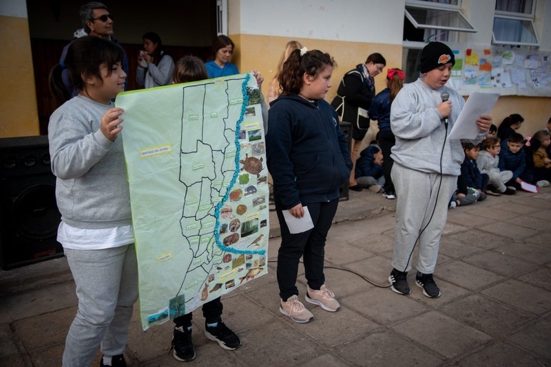 Imagen de Charla sobre bioalfabetizaci&oacute;n en la Escuela N&deg; 6076 Unidad Nacional de Pav&oacute;n
