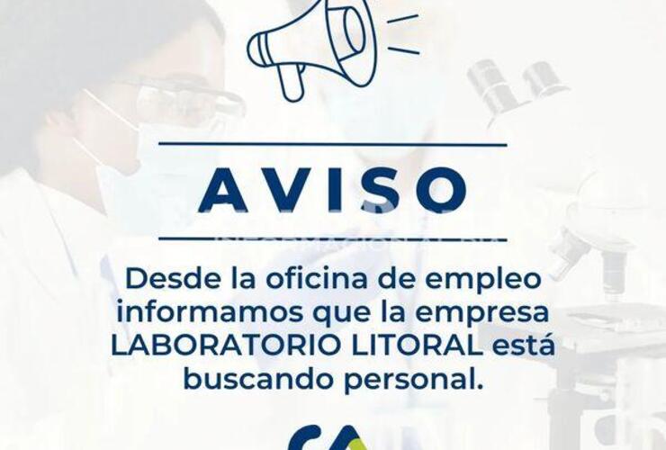 Imagen de Alvear: Búsqueda de personal para un reconocido laboratorio