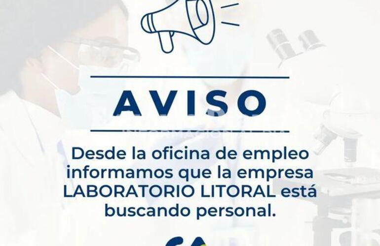 Imagen de Alvear: Búsqueda de personal para un reconocido laboratorio