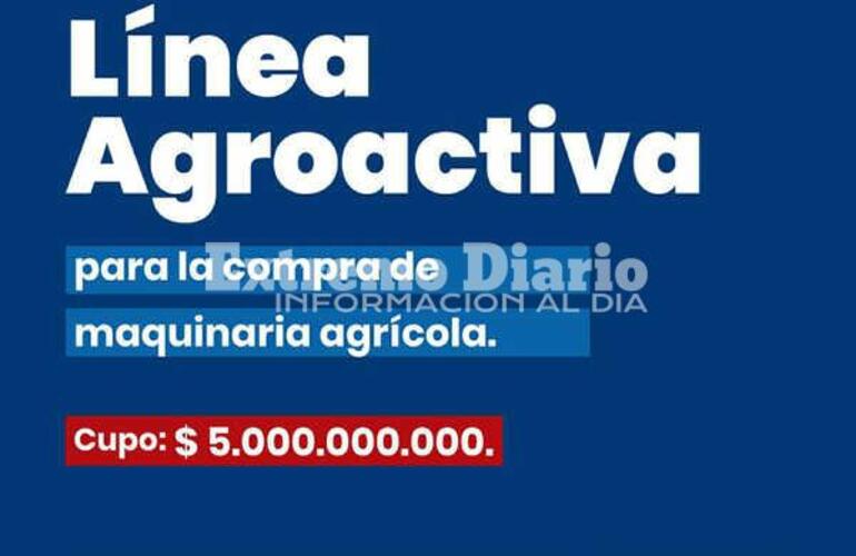 Imagen de Anunciaron una línea agroactiva para la compra de maquinaria agrícola