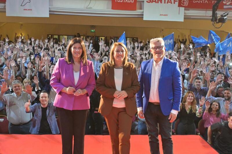 Imagen de M&oacute;nica Fein, Eugenio Fern&aacute;ndez y Clara Garc&iacute;a se lanzaron oficialmente: �Vamos a ser gobierno en Santa Fe�