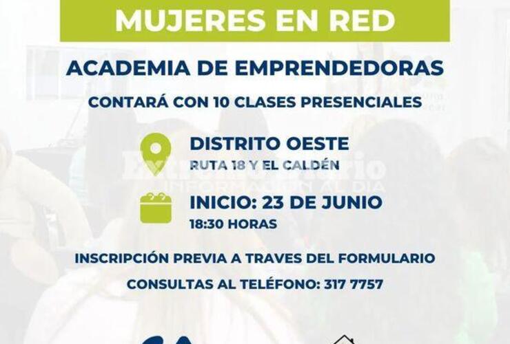 Imagen de Academia para emprendedoras en Alvear