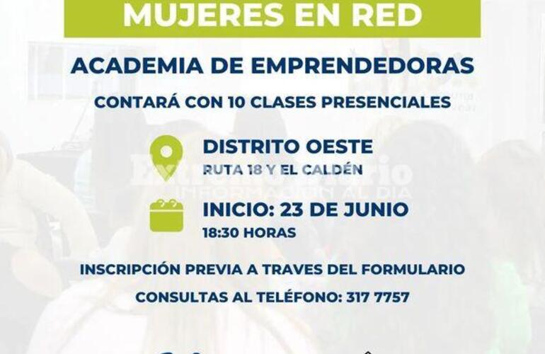 Imagen de Academia para emprendedoras en Alvear