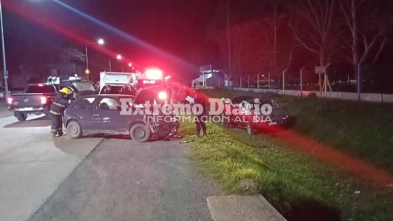 Imagen de Accidente de tr&aacute;nsito en el acceso a la autopista
