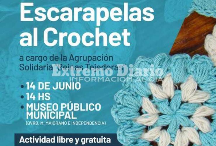 Imagen de Taller de escarapelas al crochet junto a las Reinas Tejedoras