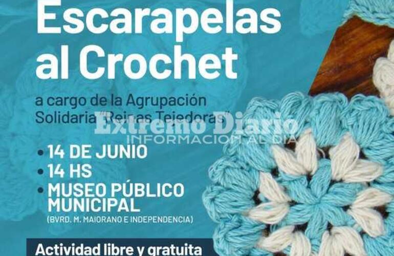 Imagen de Taller de escarapelas al crochet junto a las Reinas Tejedoras