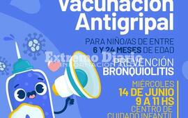 Imagen de Vacunaci&oacute;n antigripal para ni&ntilde;os de 6 a 24 meses en el Centro de Cuidado Infantil