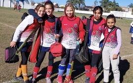 Imagen de Jugadoras Sub 12 y Sub 15 de Talleres participaron del entrenamiento pre selectivo de la Liga del Este