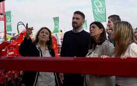 Imagen de Fein y Garc&iacute;a en Agroactiva: �Santa Fe necesita un gobierno que le permita desarrollar todo su potencial�