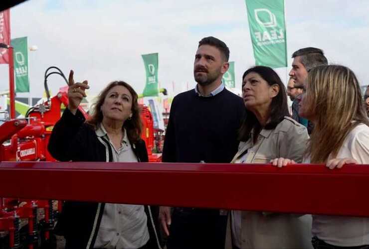 Imagen de Fein y Garc&iacute;a en Agroactiva: �Santa Fe necesita un gobierno que le permita desarrollar todo su potencial�