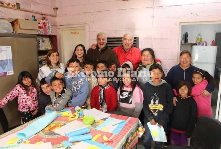 Imagen de Esper y Murina visitaron El Galponcito en el barrio San Francisco