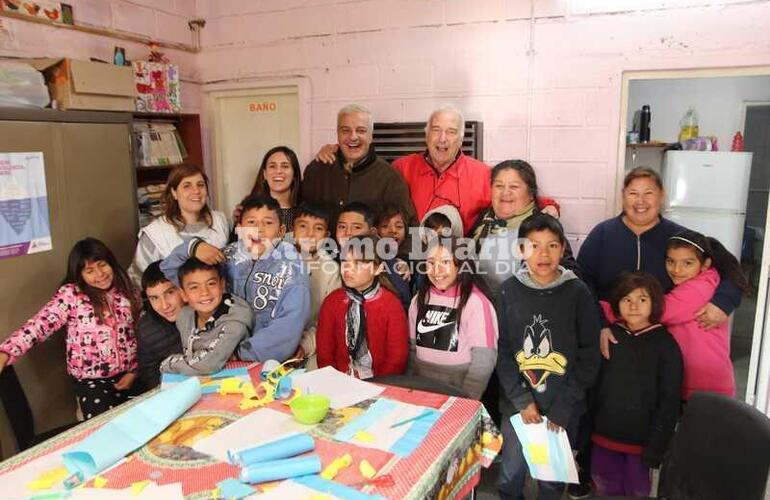 Imagen de Esper y Murina visitaron El Galponcito en el barrio San Francisco