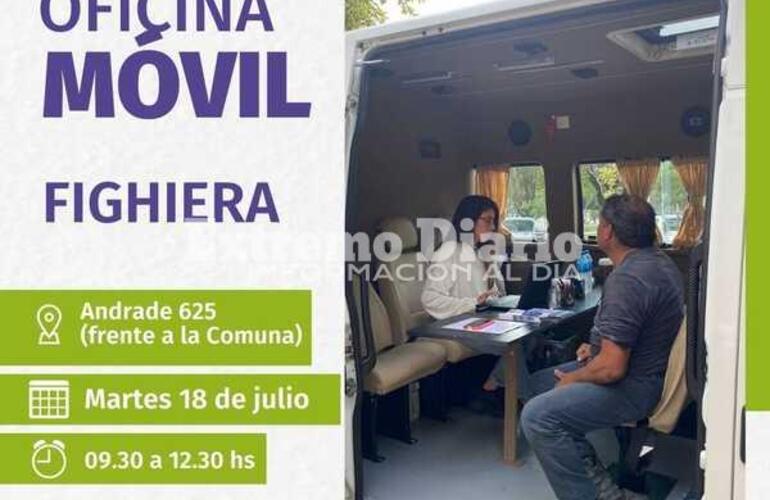 Imagen de La oficina móvil de la Defensoría del Pueblo llega a Fighiera