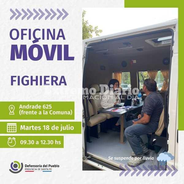 Imagen de La oficina m&oacute;vil de la Defensor&iacute;a del Pueblo llega a Fighiera