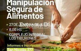 Imagen de Nueva capacitaci&oacute;n en manipulaci&oacute;n segura de alimentos