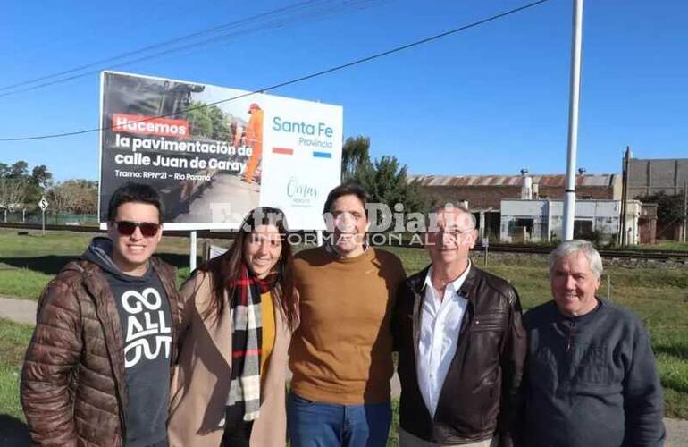 Imagen de El ministro de Producción, Daniel Costamagna, visitó Fighiera