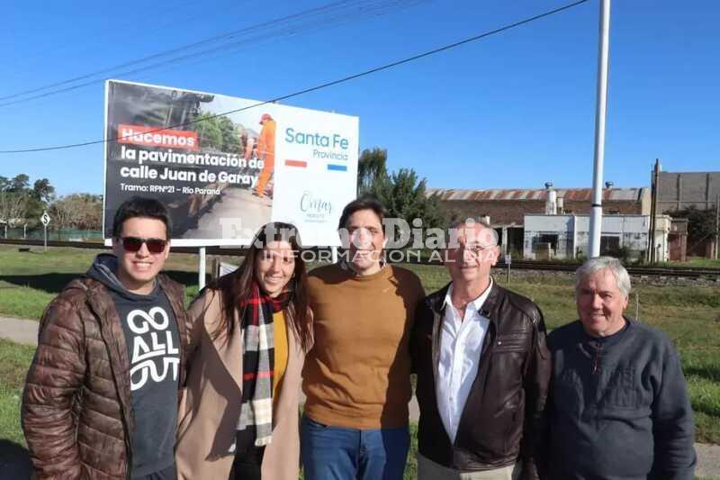 Imagen de El ministro de Producci&oacute;n, Daniel Costamagna, visit&oacute; Fighiera