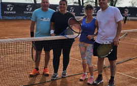 Imagen de Torneo de 'Dobles Mixto' en Central Argentino.