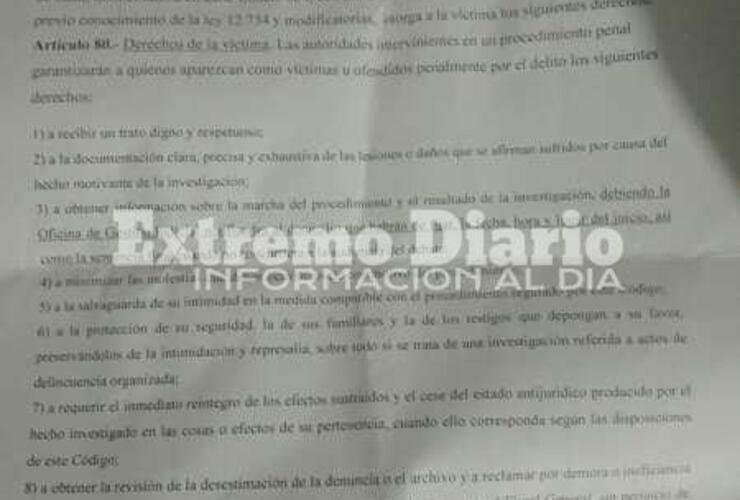 La denuncia recay&oacute; en la Subcria 11&deg;