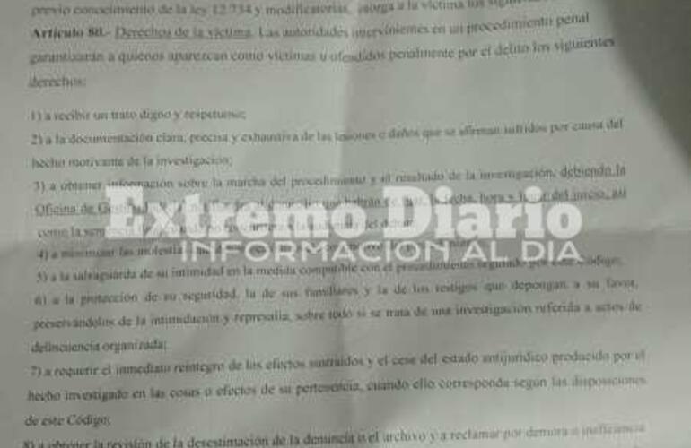 La denuncia recay&oacute; en la Subcria 11&deg;