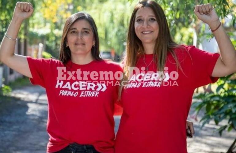 Yanina Mennelli  y Valeria BUtto