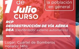 Imagen de Curso de RCP, Desobstrucci&oacute;n v&iacute;a a&eacute;rea y DEA