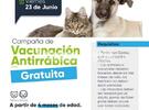 Imagen de Vacunación antirrábica gratuita en el barrio Costa del Paraná de Fighiera