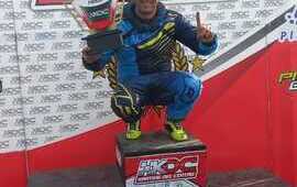 Imagen de El piloto Nicol&aacute;s Berna Crespin, gan&oacute; 2 carreras en Buenos Aires.