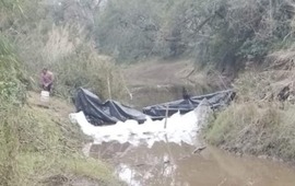 La polic&iacute;a realiz&oacute; rastrillajes este martes. (Twitter/@DiarioNorteCom)