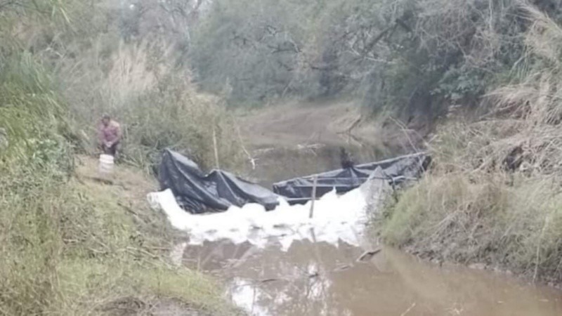 La polic&iacute;a realiz&oacute; rastrillajes este martes. (Twitter/@DiarioNorteCom)