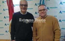 Imagen de Nizar Esper recibi&oacute; al presidente del Enress, Jorge Lagna
