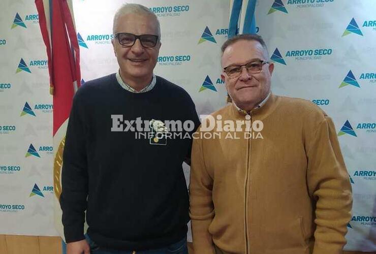 Imagen de Nizar Esper recibió al presidente del Enress, Jorge Lagna