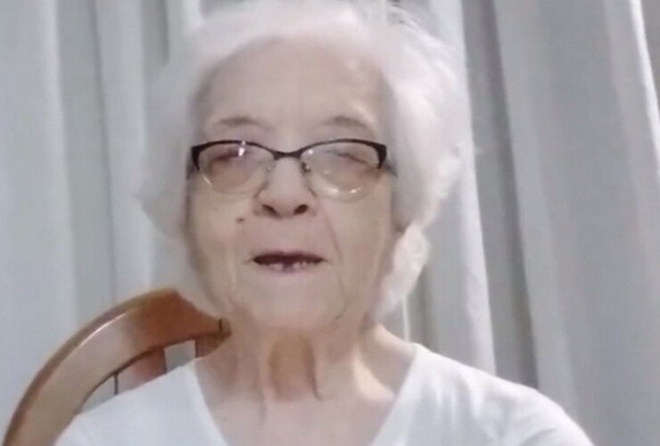 Filomena Cinalli, la jubilada de 88 a&ntilde;os que fue brutalmente atacada en una entradera en su casa de La Paz al 3700 el s&aacute;bado pasado, muri&oacute; este mi&eacute;rcoles . (Ana Isla/Rosario3)