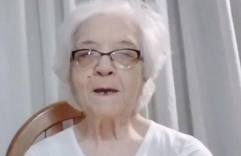 Filomena Cinalli, la jubilada de 88 a&ntilde;os que fue brutalmente atacada en una entradera en su casa de La Paz al 3700 el s&aacute;bado pasado, muri&oacute; este mi&eacute;rcoles . (Ana Isla/Rosario3)