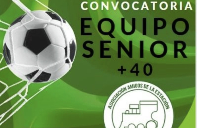 Imagen de Los Amigos de la Estaci&oacute;n, lanzan convocatoria para formar un equipo categor&iacute;a +40 para competir.