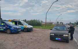 Imagen de Controles en el ingreso norte a la ciudad