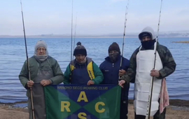 Imagen de Los pescadores unidos del Rowing Club, ya est&aacute;n en Mendoza para competir en el Nacional de Clubes.