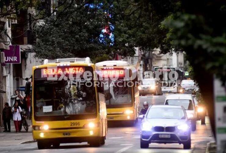 Este jueves y viernes no habrá en Rosario servicio de colectivos.