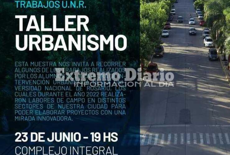 Imagen de Muestra de trabajos UNR: Taller de Urbanismo en el Complejo Integral Los Tiburones