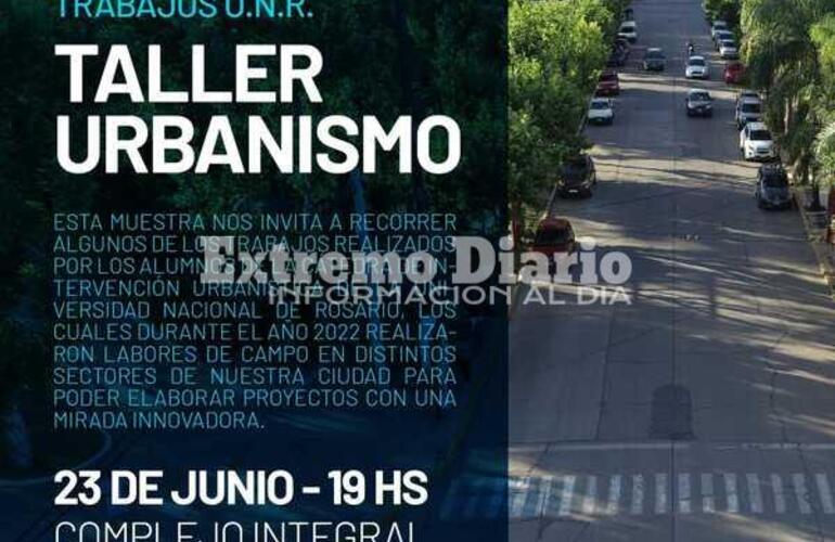 Imagen de Muestra de trabajos UNR: Taller de Urbanismo en el Complejo Integral Los Tiburones