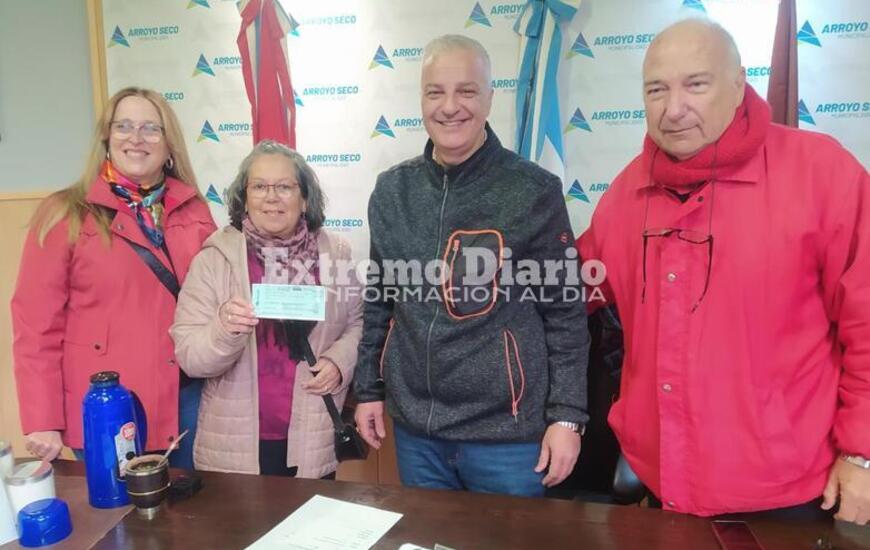Imagen de Esper y Murina entregaron aportes a C.R.I.A.S