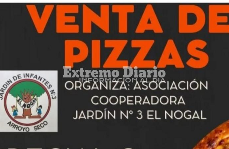 Imagen de Venta de pizzas para el Jardín de Infantes El Nogal