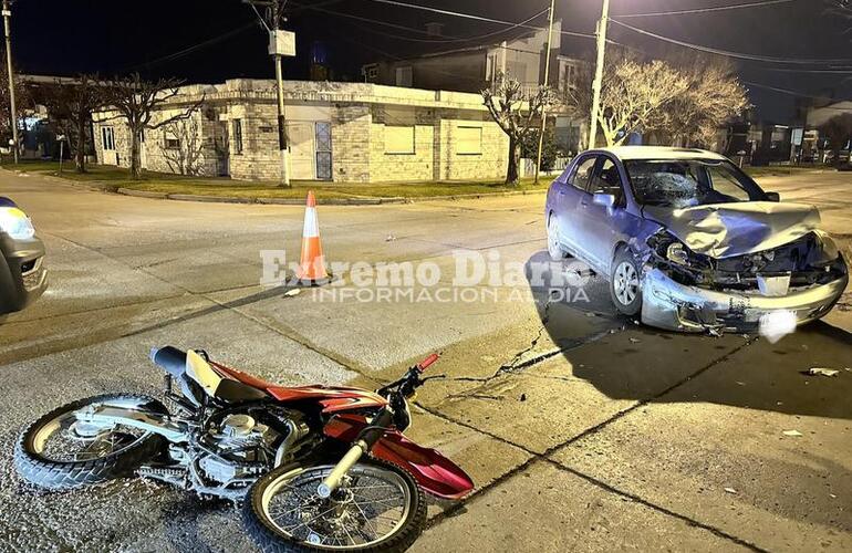 Imagen de El joven accidentado pasó la noche en el Hospital y ya fue dado de alta