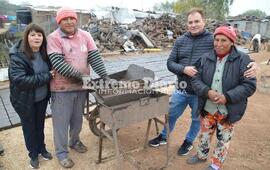 Imagen de Alvear: Operativo en los hornos de  "Campo Vinai"