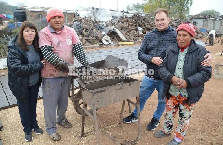 Imagen de Alvear: Operativo en los hornos de  "Campo Vinai"