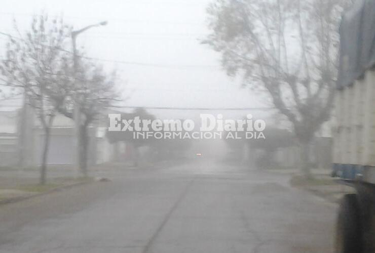 Imagen de Bancos de niebla y anuncios de lluvia y frío