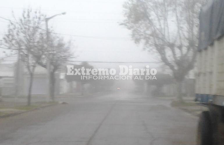 Imagen de Bancos de niebla y anuncios de lluvia y frío