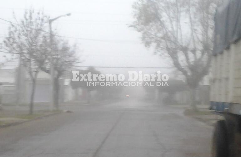 Imagen de Bancos de niebla y anuncios de lluvia y fr&iacute;o