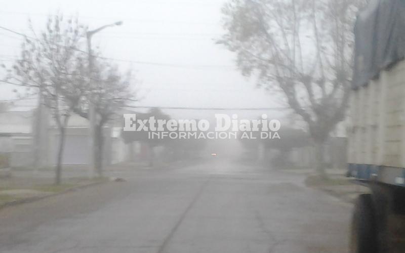 Imagen de Bancos de niebla y anuncios de lluvia y fr&iacute;o