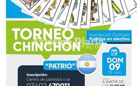 Imagen de Primer torneo de �Chinch&oacute;n Patrio� en Fighiera
